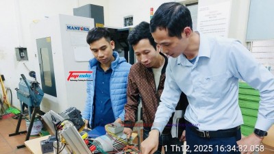 KHÓA HỌC BIẾN TẦN VÀ BẢO TRÌ MÁY PHAY CNC